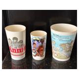 1980s Movie-Themed Coca-Cola Plastic Cups