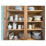 White Ceramic Dinnerware Set