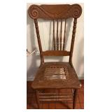 Wooden Chair with Cane Seat