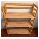 Wooden Shelving Unit, 3-Tier