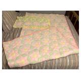 Pastel Patchwork Quilt Set