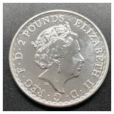 2017 SILVER BRITANNIA 1 OZ- PLAIN FIELDS