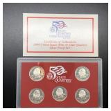 2004 STATE QUARTER SILVER PROOF SET