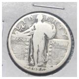 1926 STANDING LIBERTY - SILVER QUARTER
