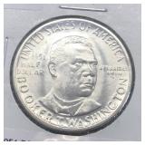 1951 BOOKER T WASHINGTON SILVER HALF