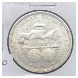 1893 SILVER COLUMBIAN EXPO HALF