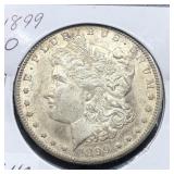 1899-O MORGAN SILVER DOLLAR