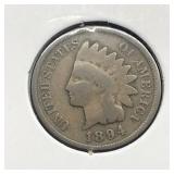1894 INDIAN HEAD CENT