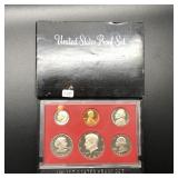 1981 PROOF SET - 6 COINS