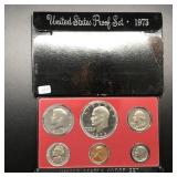 1973 PROOF SET - 6 COINS