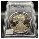 2007-W SILVER EAGLE - PCGS PR68DCAM