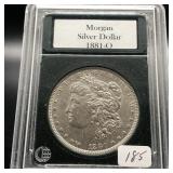 1881-O MORGAN SILVER DOLLAR