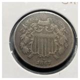 1867 SHIELD 2 CENT