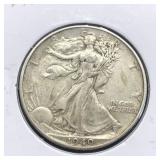 1940 WALKING LIBERTY SILVER HALF