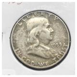 1953 FRANKLIN HALF - SILVER