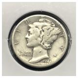 1944 MERCURY DIME