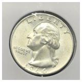 1964 WASH QUARTER - SILVER