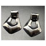 HAND CRAFTED EARRINGS 2" LENGTH