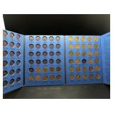 LINCOLN 1941-1974 COIN FOLDER PARTIALLY FILLED