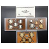 2011-S PROOF SET - 14 COINS