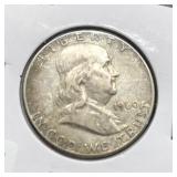 1960 FRANKLIN HALF SILVER