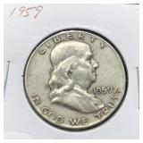 1959 FRANKLIN HALF - SILVER