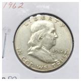 1962 FRANKLIN HALF - SILVER