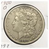 1900-O MORGAN SILVER DOLLAR