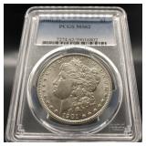 1901-O MORGAN SILVER DOLLAR - PCGS MS62