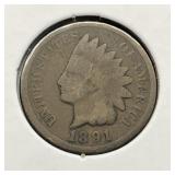 1891 INDIAN CENT