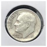 1960 ROOS SILVER DIME