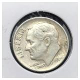 1964 ROOS SILVER DIME