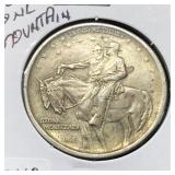 1925 STONE MTN SILVER HALF COMMEMORATIVE