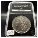 1886 MORGAN SILVER DOLLAR