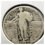 1925 STAND LIBERTY SILVER QUARTER