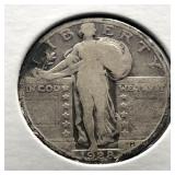 1928 STAND LIBERTY SILVER QUARTER