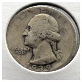 1939 WASH SILVER QUARTER