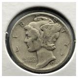 1943 MERCURY DIME