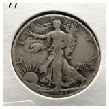 1941 WALKING LIBERTY HALF - SILVER
