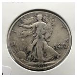 1942 WALKING LIBERTY HALF - SILVER