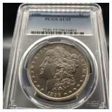 1896 MORGAN SILVER DOLLAR PCGS AU55