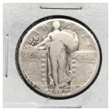1927 STANDING LIBERTY - SILVER QUARTER