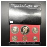 1977 PROOF SET - 6 COINS