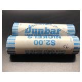 2 ROLLS NICKELS - WESTWARD  SERIES