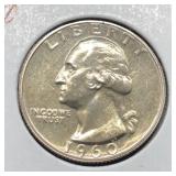 1960 PROOF WASHINGTON QUARTER