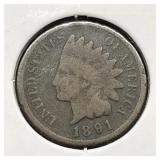 1891 INDIAN CENT