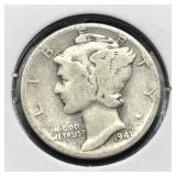 1941 MERCURY DIME