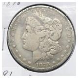 1878 MORGAN SILVER DOLLAR