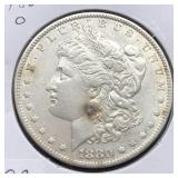 1880-O MORGAN SILVER DOLLAR