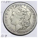 1880 MORGAN SILVER DOLLAR